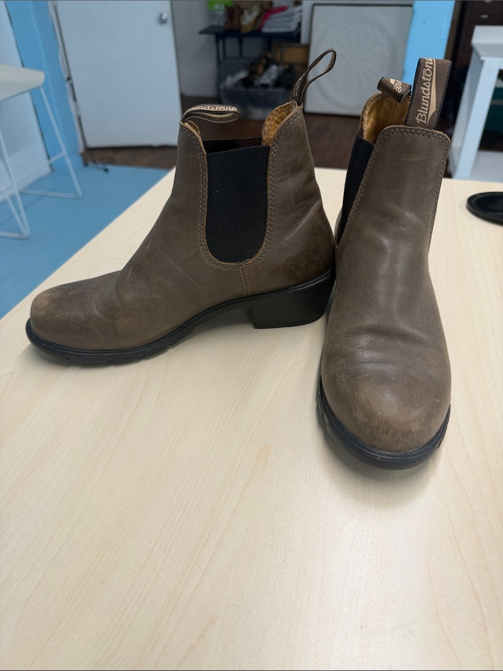 Blundstone Leather Boots Sz 9 - Picture 5 of 5